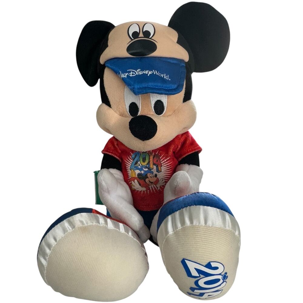 Mickey Mouse Exclusive 15" Plush Stuffed Animal 2014 Walt Disney World Toy